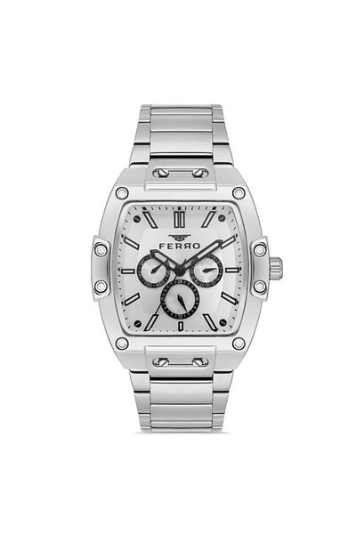 FERRO Men's Wristwatch - Fm11437a-a Steel Cord