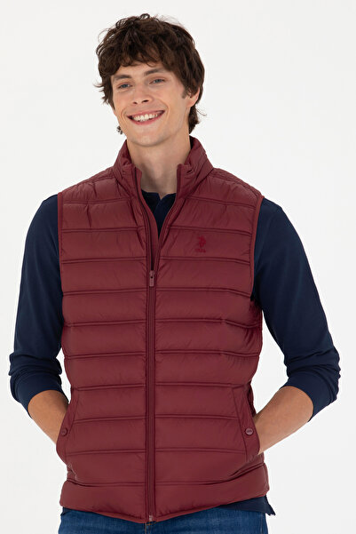 U.S. Polo Assn. Men's Burgundy Vest 50269098 -Vr014
