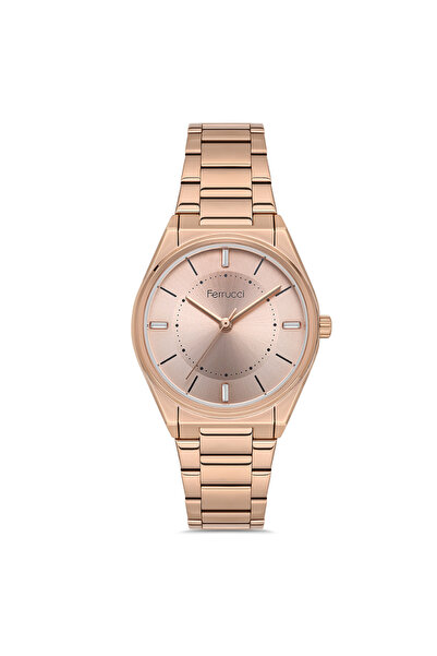 Ferrucci ساعة يد نسائية FER.03311M.04 بسوار فولاذي