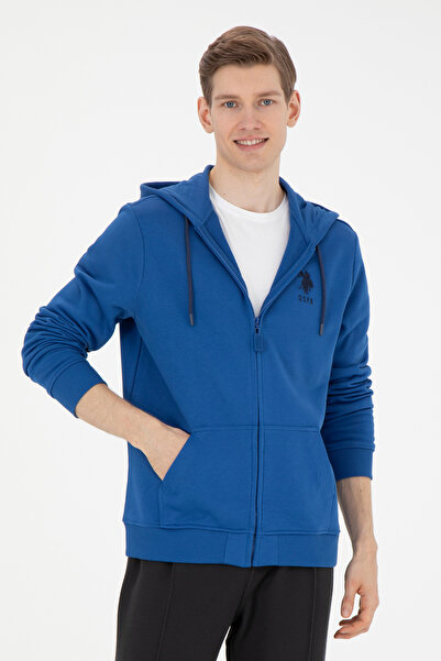 U.S. Polo Assn. Erkek Saks Örme Hırka 50269401-VR045