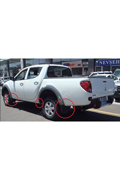 Genel Markalar Mitsubishi L200 Pick Up 10/15 Arka Çamurluk Ağzı Plastiği Sağ ...