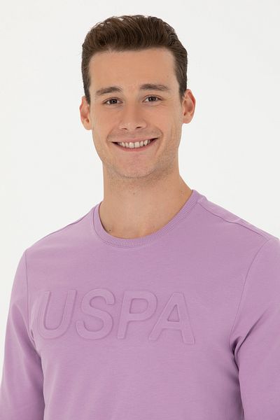 U.S. Polo Assn. Men's Lilac Basic Sweatshirt 50269402 -Vr034