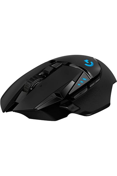logitech ماوس الألعاب اللاسلكي Logitech G Lightspeed G502 Hero 25K Sensor 25600 DPI