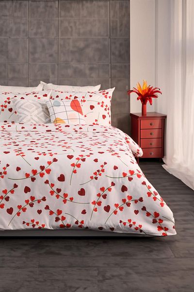 FAVORA Set cuvertură de pilota dublu Elegance Heart