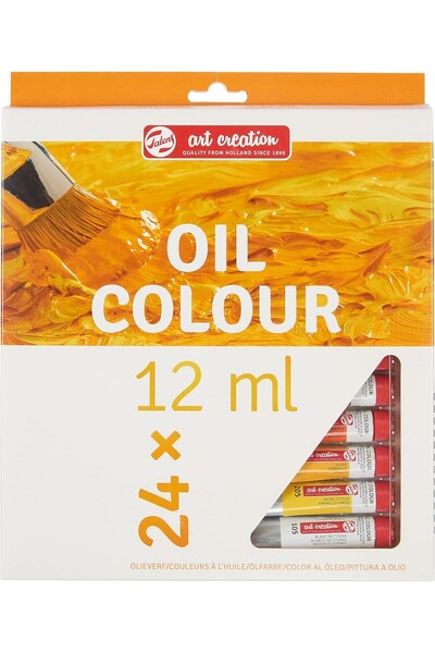 Talens Art Creation Oil Colour Set 24x12ml Yağlı Boya Seti / 9020124M