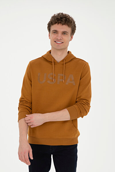 U.S. Polo Assn. Erkek Coconut Basic Sweatshirt 50269396-VR153