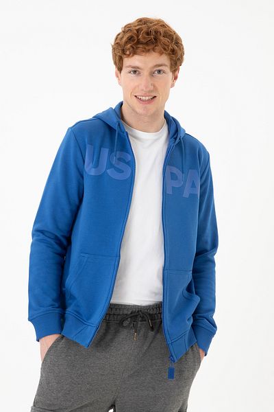 U.S. Polo Assn. Мъжки плетен кардиган Saxe 50269394-vr045