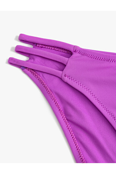 Koton Drawstring Bikini Bottom with Sides