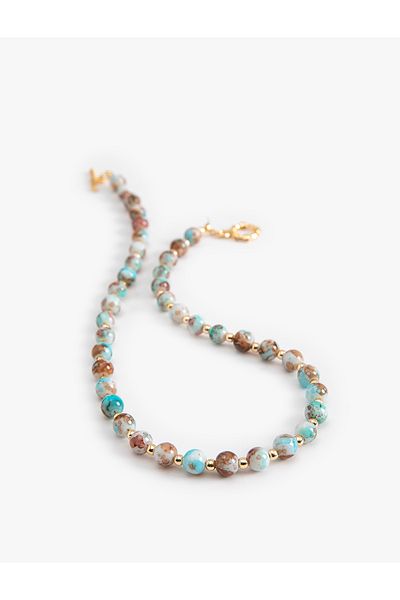 Koton Colorful Beaded Necklace