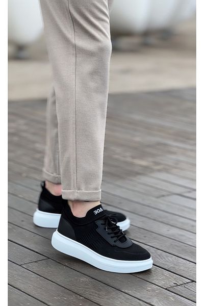 BOA BA0812 Special Knitted Knitwear Style Black Color Sports Shoes