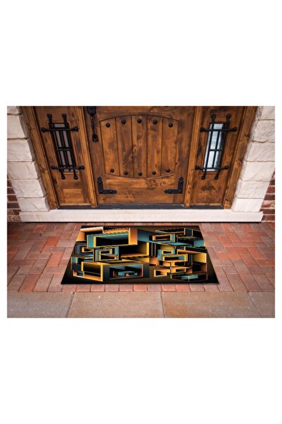 Home سجادة أرضية خارجية هندسية بتصميم مخصص بطباعة ثلاثية الأبعاد 134
