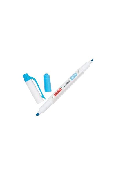 Dong-A Donga Twinler Soft Sky Blue N/37 Highlighter Double Sided