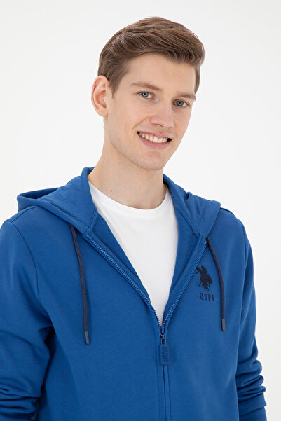 U.S. Polo Assn. Erkek Saks Örme Hırka 50269401-VR045