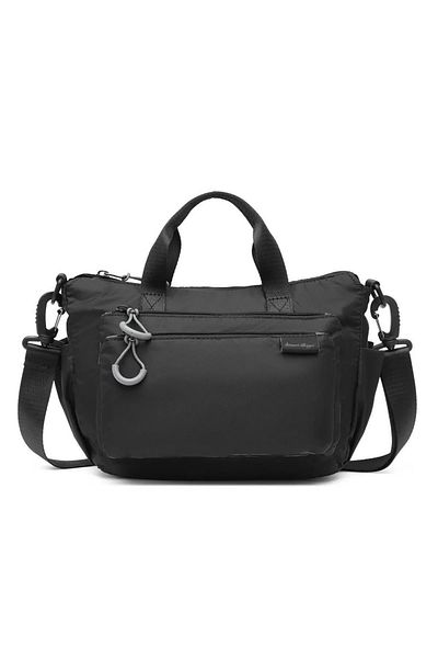 SMART BAGS Унисекс чанта през рамо SMARTBAGS, черна - лека материя, модел 2022-3136