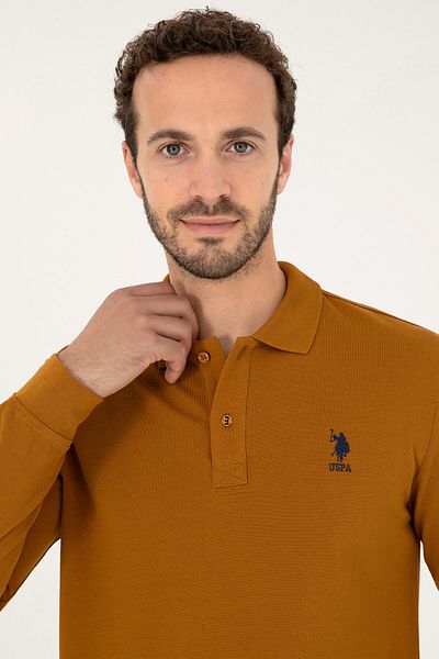 U.S. Polo Assn. Coconut Patterned Men's Basic Sweatshirt 50269403 -vr153