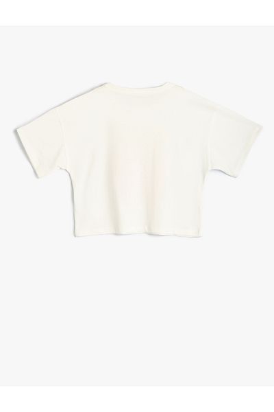 Koton Cotton Printed T-Shirt - Relaxed Fit