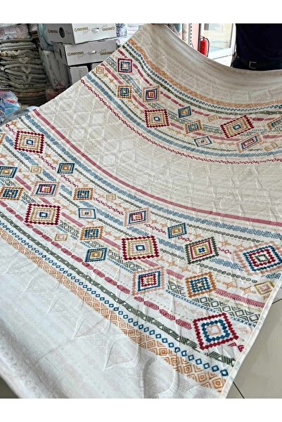 Sarar Çift Kişilik Etnico 4 Kg Battaniye - Renkli