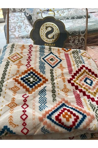 Sarar 4 Kg Colorful Double Ethnic Blanket
