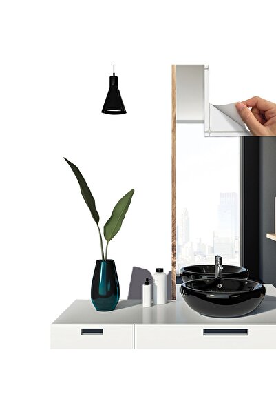 TİNK Kendinden Yapışkanlı Düz Beyaz Desenli Pvc Karo 30x30 Cm (56 Adet) 5m2