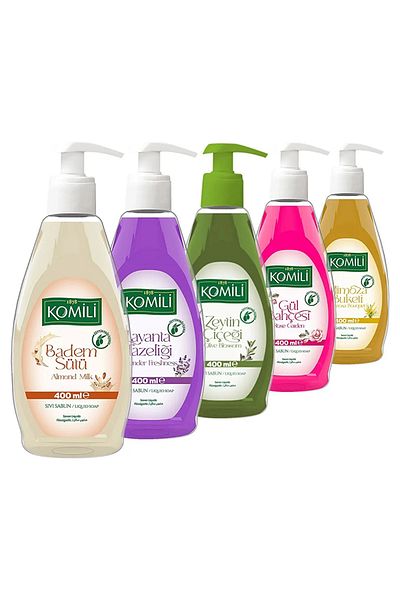 Komili Liquid Soap Meeting Package - 5 X 400 ml