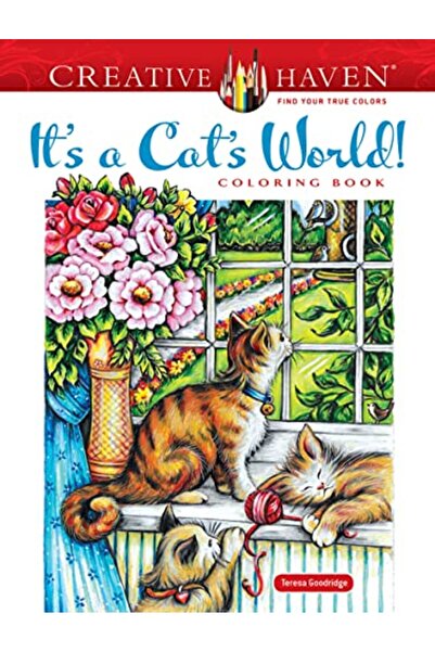 Dover Publications Creative Haven It's a Cat's World! Coloring Book