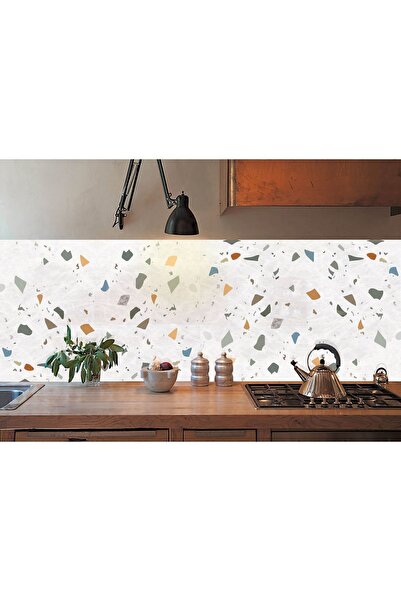 TİNK Kendinden Yapışkanlı Terrazzo Desenli Pvc Panel 41x62 Cm (12 Adet) 3 M²