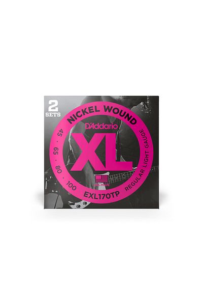 Daddario Exl170tp (2 SET) Bas Gitar Tel Seti 45-100