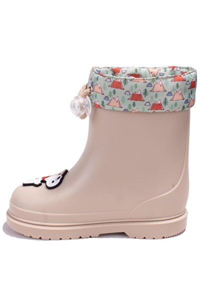 IGOR W10277 Bimbi Snoopy Bej Ortopedik Erkek Çocuk Yağmur Çizme