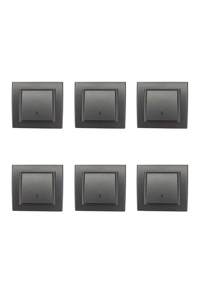 OVİVO Ovivo Vavien Switch + Frame Smoked 6 Pieces