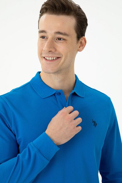 U.S. Polo Assn. Men's Cobalt Blue Basic Sweatshirt 50269405 -Vr077
