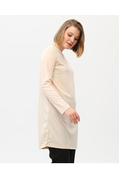Bwest Natural Plain Basic Tunic - 06016.023 - Cream