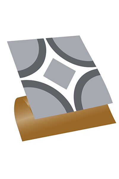 TİNK Kendinden Yapışkanlı Geometrik 08 Desenli Pvc Karo 30x30 Cm (56 ADET) 5m2