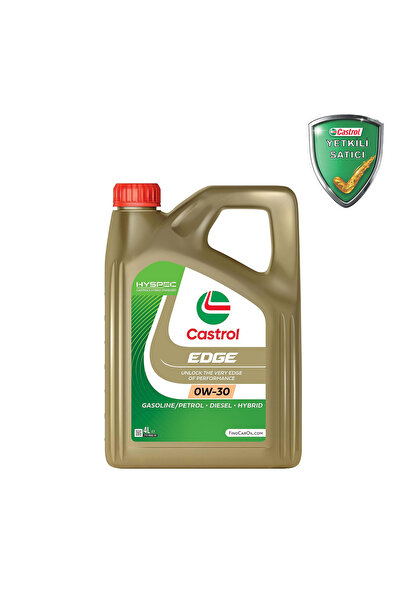 CASTROL Edge 0w-30 4 Litre A5/B5 Tam Sentetik Motor Yağı (2024 Üretim Yılı)