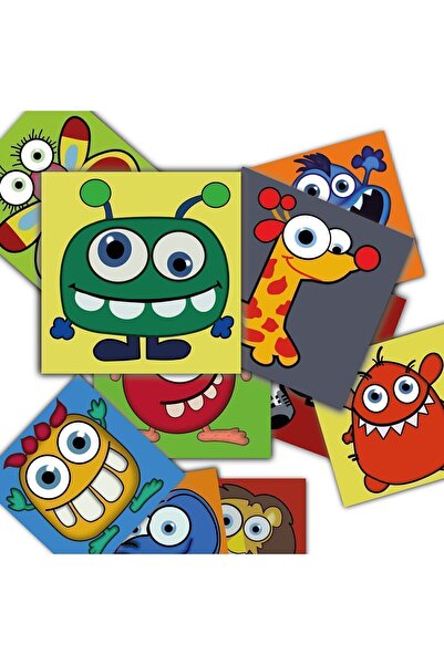 TİNK Kendinden Yapışkanlı Çocuk Desenli Pvc Karo 20x20 Cm 6'lı Paket