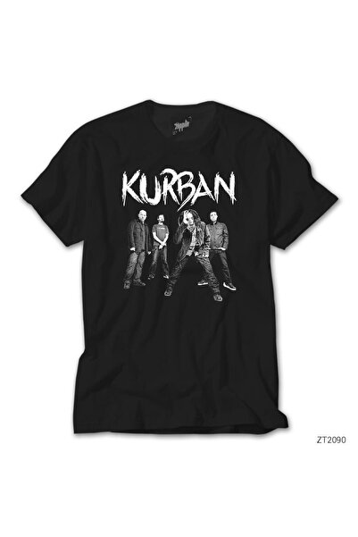 WAKHA Μαύρο μπλουζάκι Sacrifice Group με τύπωμα