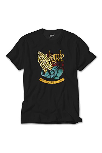 Liyada Lamb Of God Dray For The Cleansing Tricou negru