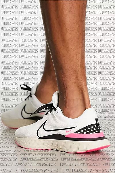 Nike Infinity React Run Flyknit 3 - Men's Running Shoes White