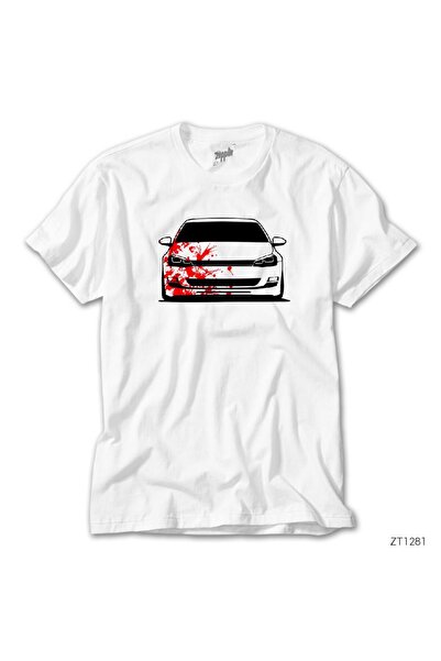 CrowsGate Фолксваген Голф Блъд Уайт тениска