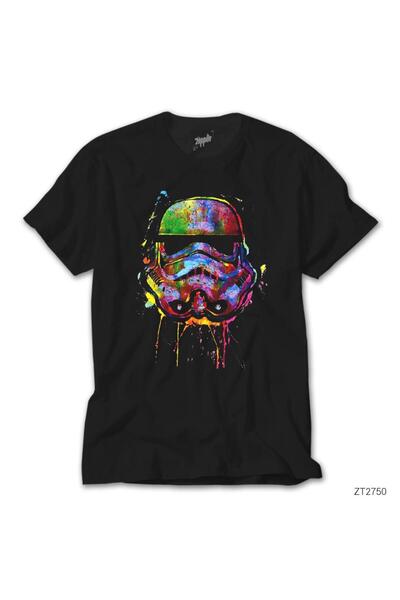 WAKHA Casca Star Wars supradimensionat Tricou Negru XL