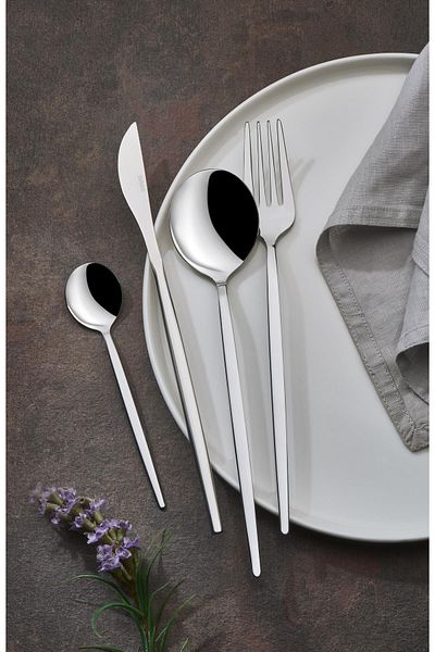 on-on Solingen Mokka - 24 Piece Fork, Spoon and Knife Set