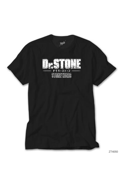 Generic Brand Tricou negru Doctor Stones War