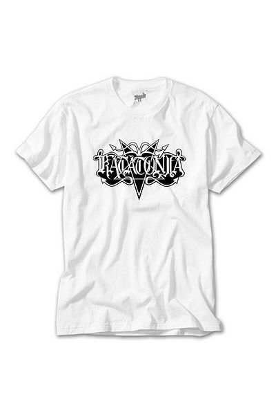 CrowsGate Katatonia Logo White T-Shirt