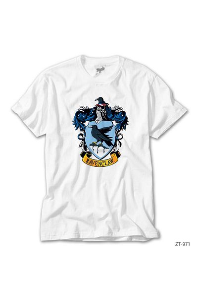 CrowsGate Harry P. Ravenclaw White T-Shirt