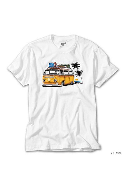 CrowsGate Volkswagen Caravan White T-Shirt