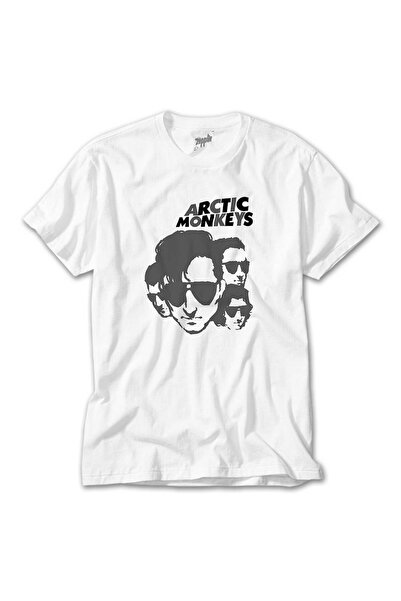 Generic Brand Tricou alb Arctic Monkeys Group 2