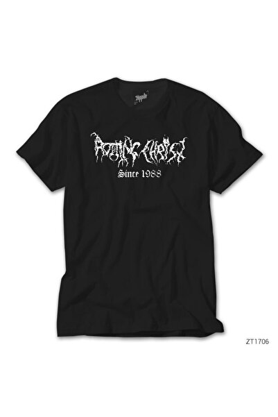 WAKHA Tricou negru Rotting Christ Logo