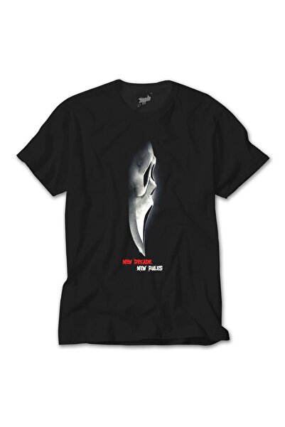 Lunas Glow Tricou negru Scream New Decade New Rules