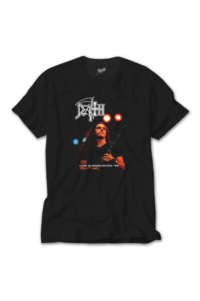 Lunas Glow Tricou negru Death Live in Cottbus 98