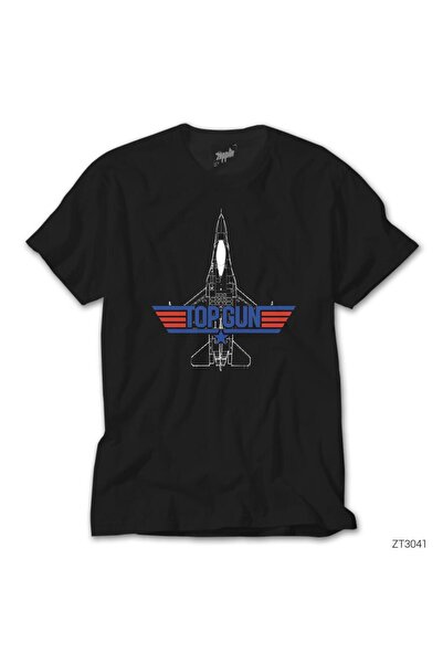 WAKHA Top Gun Air Black T-Shirt