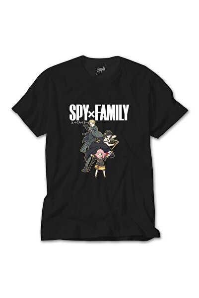 CrowsGate Μαύρο μπλουζάκι Spy × Family